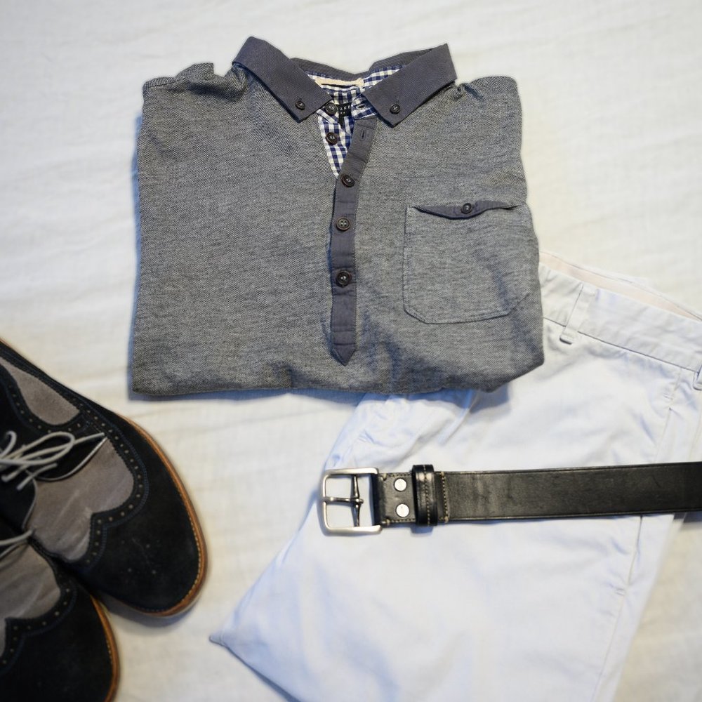 Ted Baker Contrast Polo